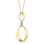 Diamond Mobius Necklace