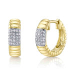 Diamond Huggie Earring