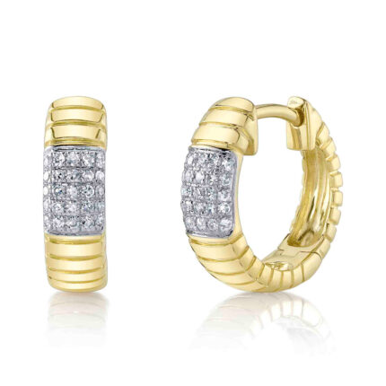 Diamond Huggie Earring