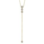 Diamond Lariat Necklace