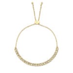 0.36Ct Diamond Link Bolo Bracelet
