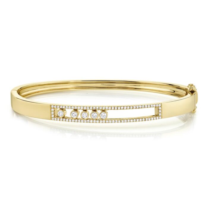 Diamond Slider Bangle