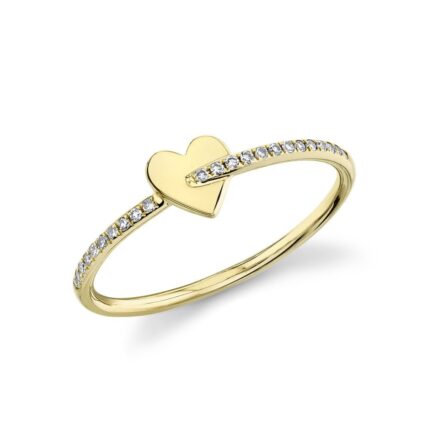 Diamond Heart Ring