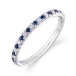 Blue Sapphire Band