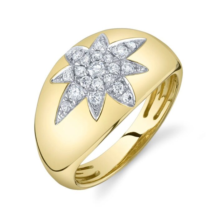 Diamond Star Ring