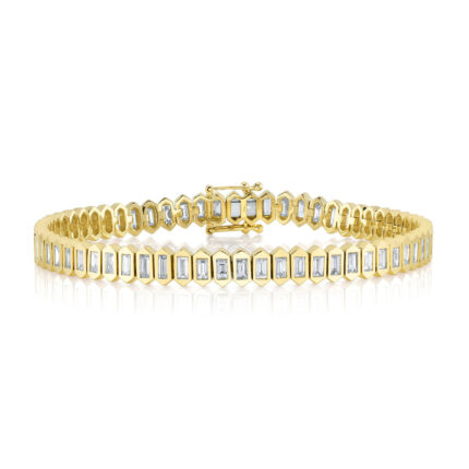 Diamond Baguette Tennis Bracelet