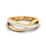 18K Solid Gold 1 CT A Class Act Diamond Ring