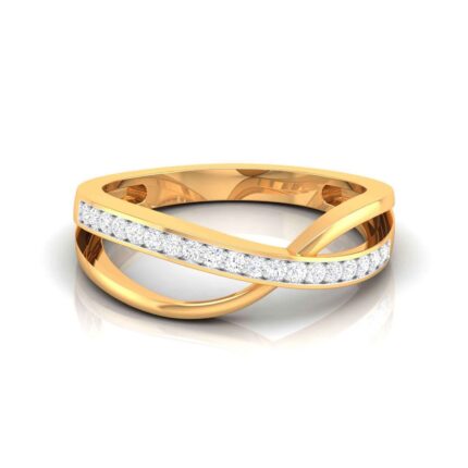 18K Solid Gold 1 CT A Class Act Diamond Ring