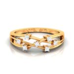 18K Solid Gold 2CT Seize the Moment Solitaire Diamond Ring