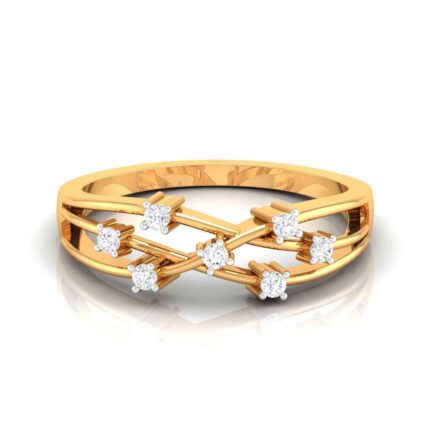 18K Solid Gold 2CT Seize the Moment Solitaire Diamond Ring