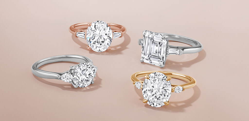 Engagement ring styles for 2025 brides featuring halo